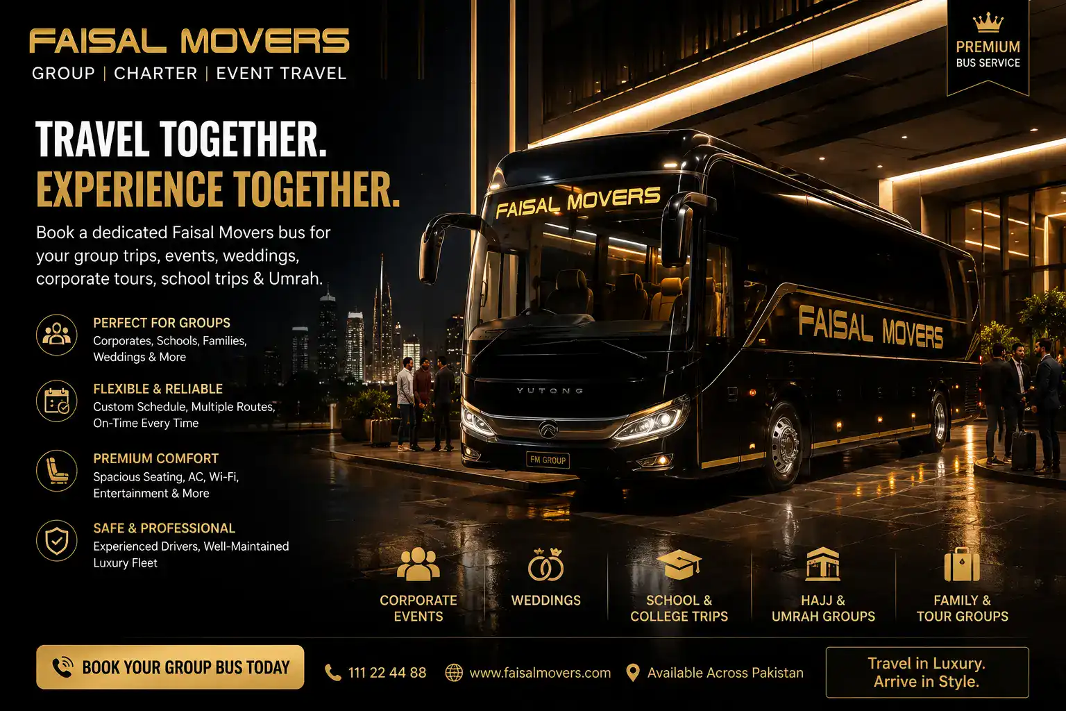 Faisal Movers for events